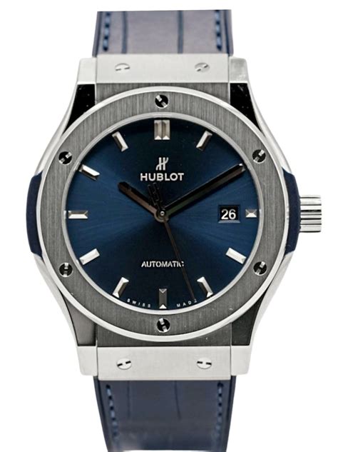 hublot 542 nx 1170 rx|Classic Fusion Titanium Blue 42 mm .